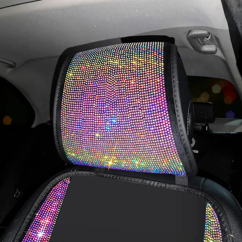 1PC Bling Car Seat Covers Universal Fit Car Head Rest
