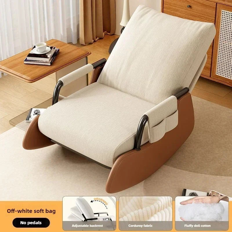 Nordic Style Rocking Reclining Chair