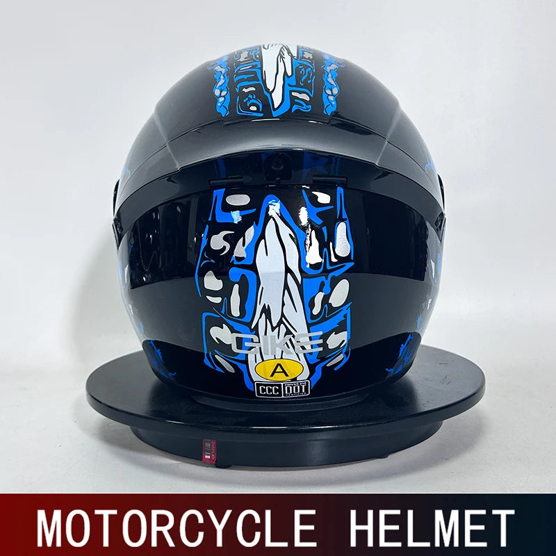 Sunshade Retro Full Racing Helmet