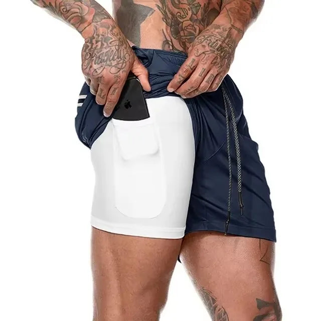 Sportswear 2 In1Compression Shorts
