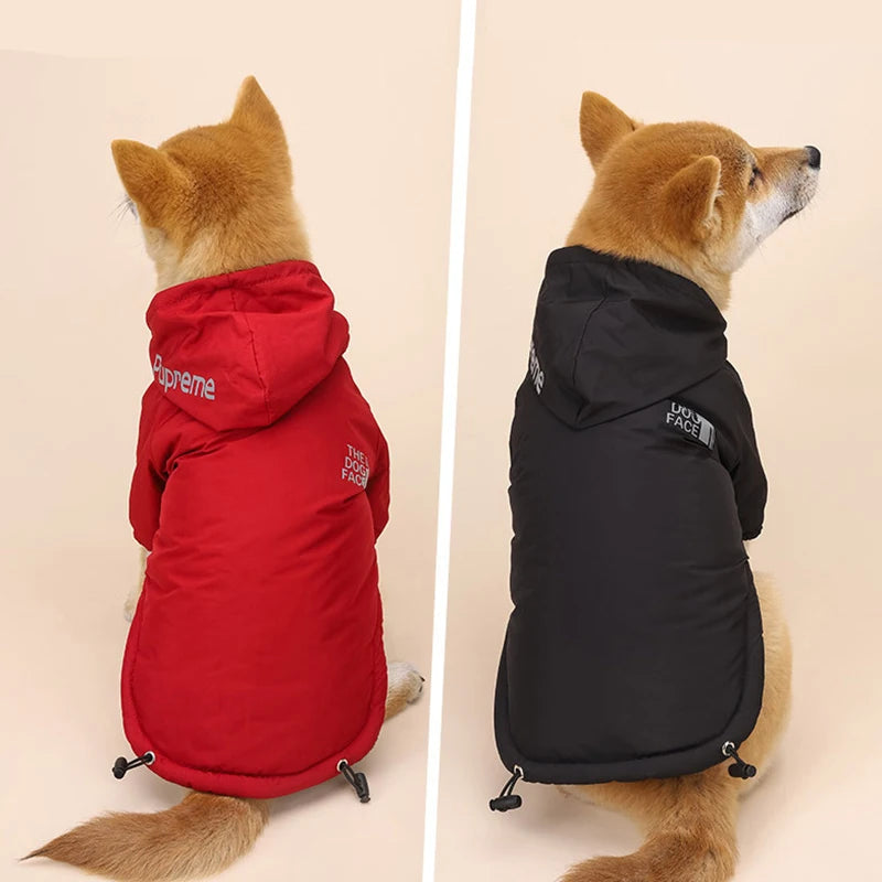 The Dog Face Hoodie for Dogs Cats Waterproof