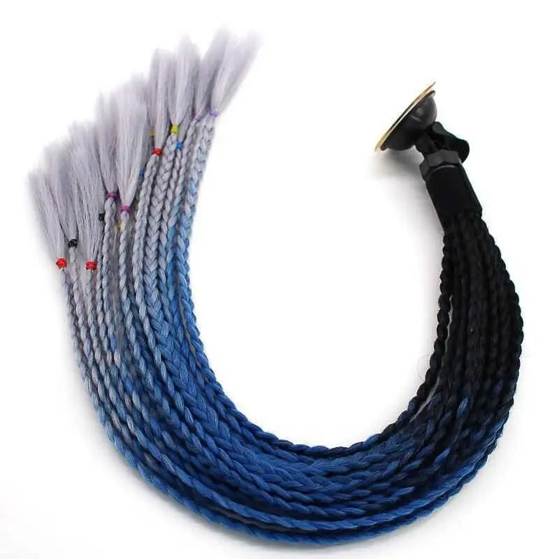 1pc Women Ponytail Helmet Braid