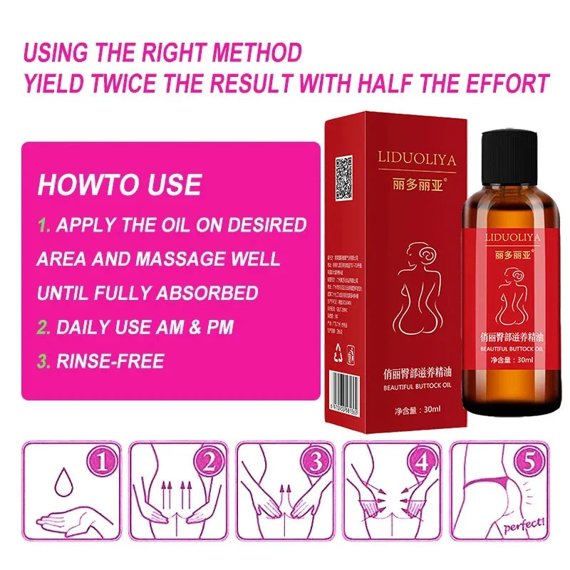 Butt Enhancer Essential Oil Body Massage Product