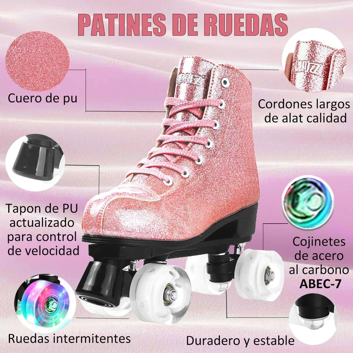 Beginner Outdoor Flashing Skate Shoes