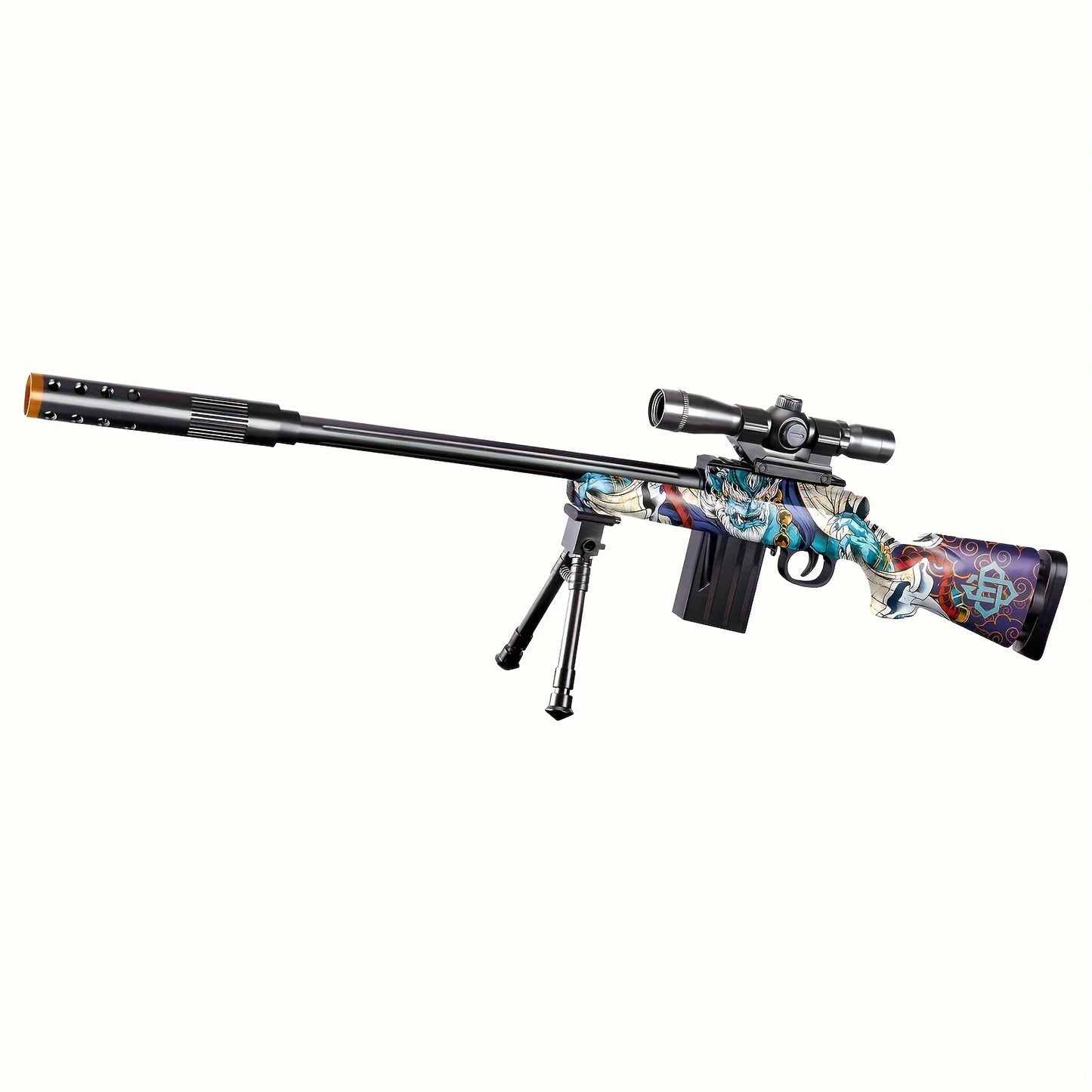 Mini SVD Sniper Gun, Shooting Toy Gel Ball Blaster