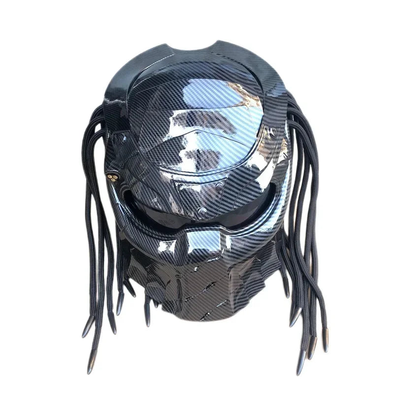 Predator Carbon Fiber Full-face Helmet DOT ECE