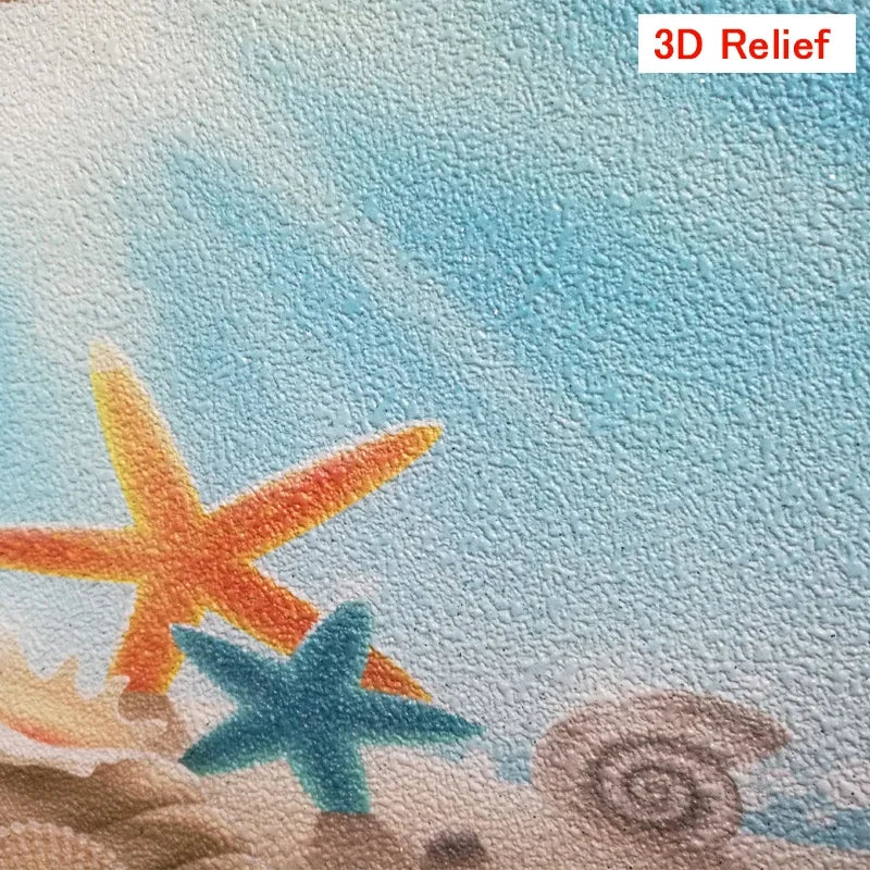 Mural Wallpaper 3D Coffee Shop Background