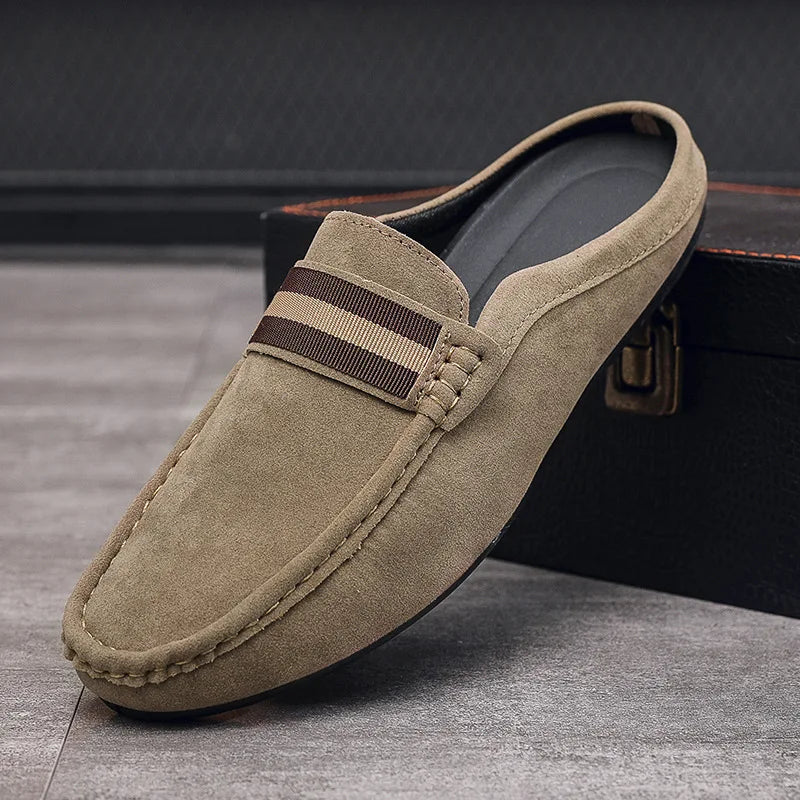 Lightweight Breathable Casual Half Slippers for Men