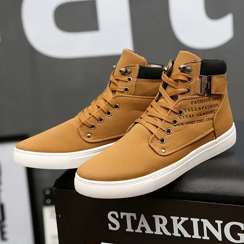 Men's Casual Fashion Non-Slip Platform Shoes