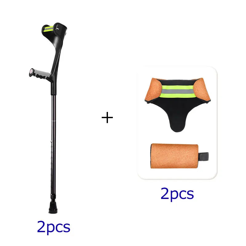 Adult Forearm Crutches (Pair) Walking Aids