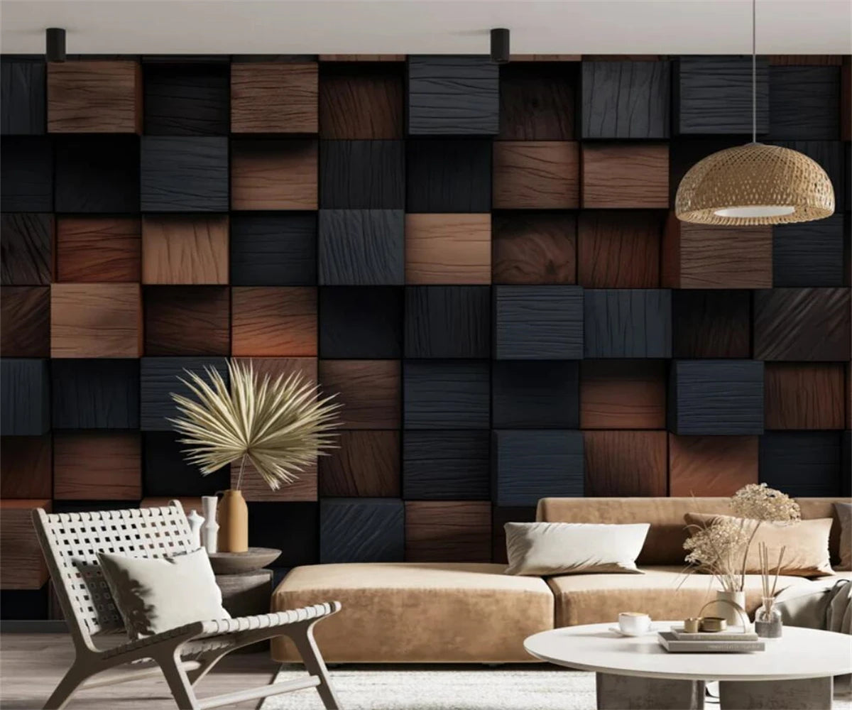 3D Abstract Geometric Background Wallpaper