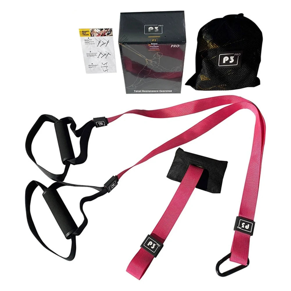 Multi-Function Bodyweight Resistance Bands for Full Body Workout