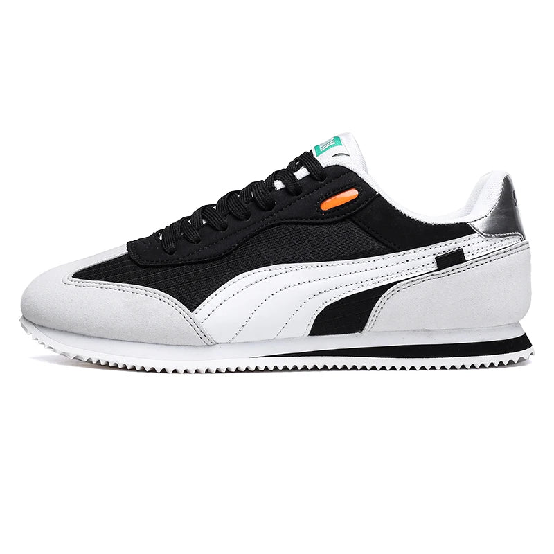 Retro Flat Yellow Men's Casual Sport Shoes