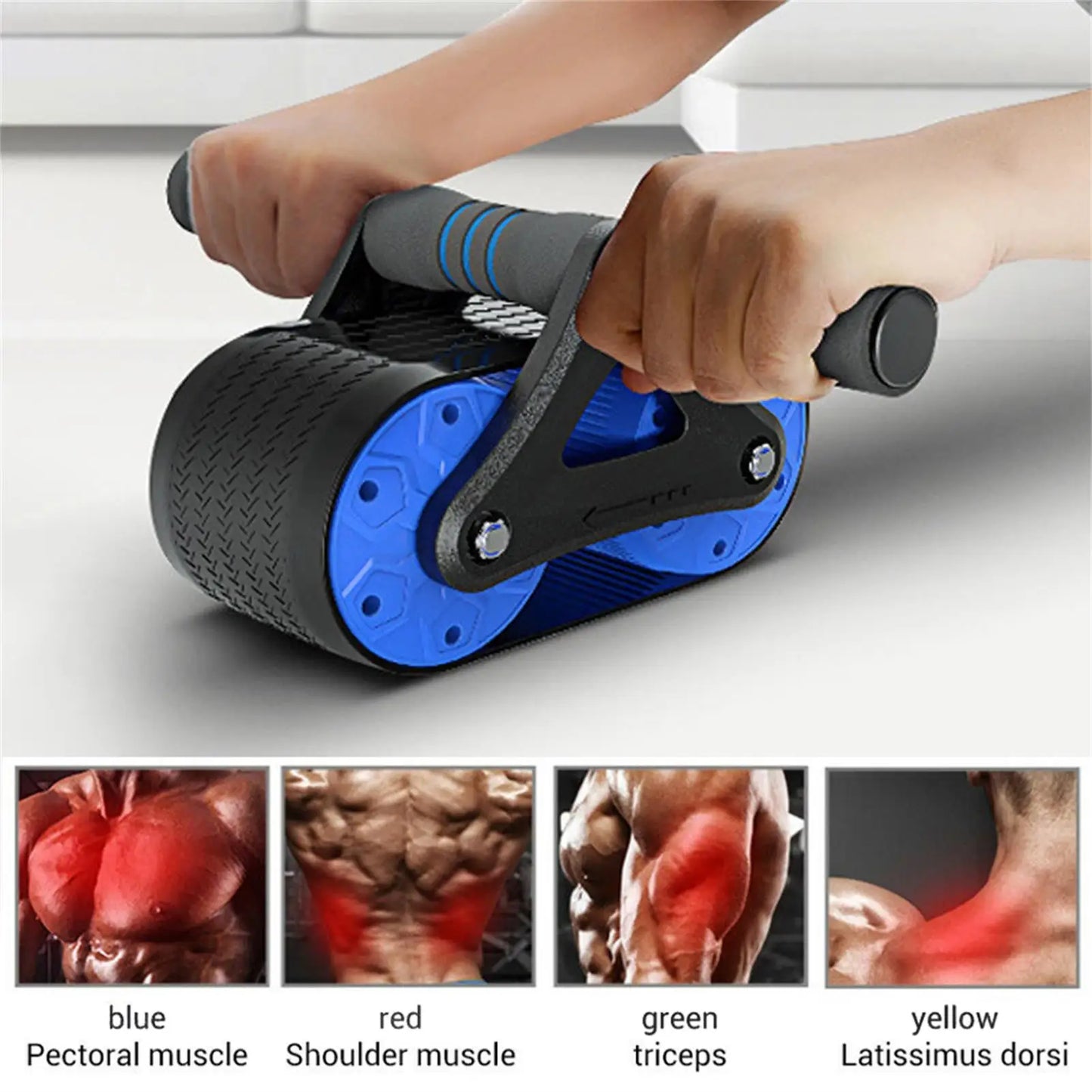 Springback Wheels Abdominal Exerciser