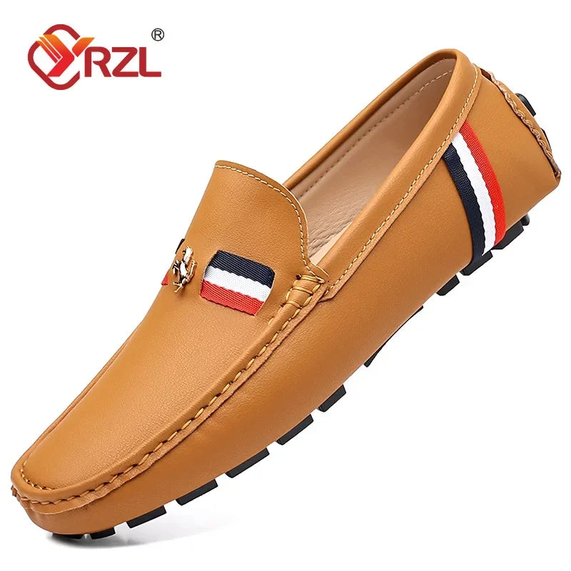 Casual Leather Italian Comfortable Moccasins