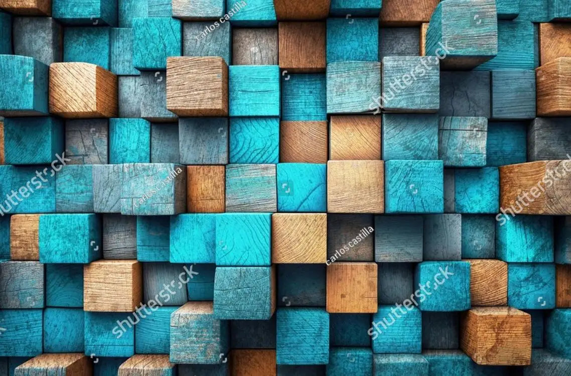 3D Abstract Geometric Background Wallpaper