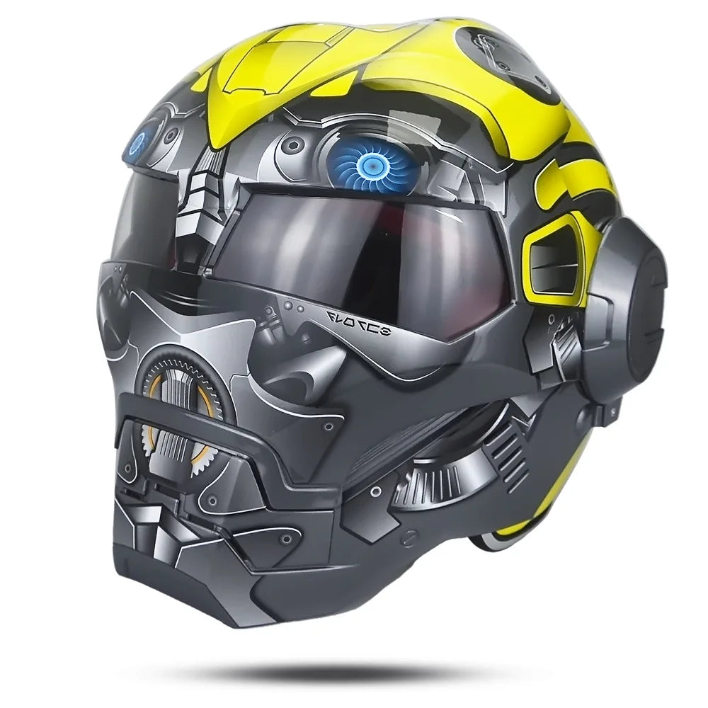 Iron Man Art Flip-up Safety Helmet Accessories