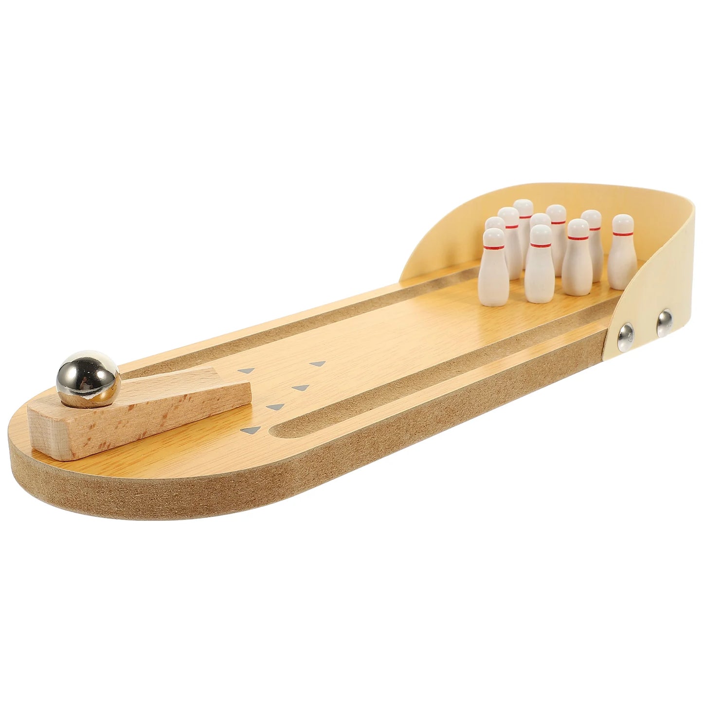 Mini Bowling Wooden Desktop Game
