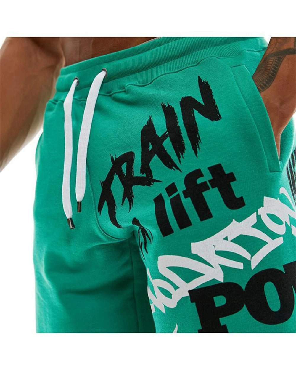 Mens Cotton Knee Length Casual Shorts