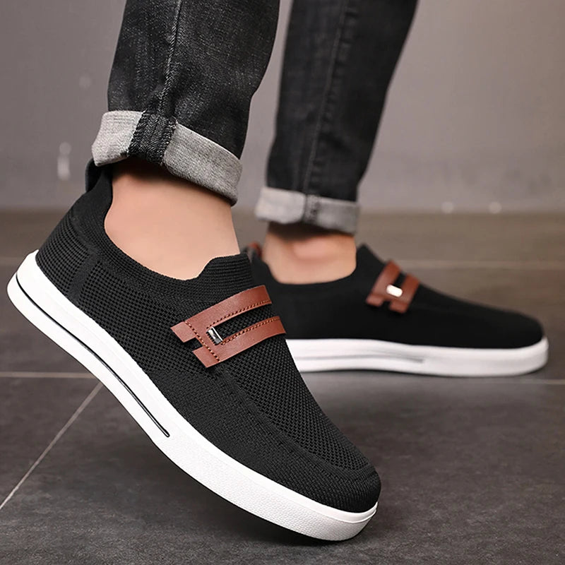 Mens Mesh Breathable Casual Shoes