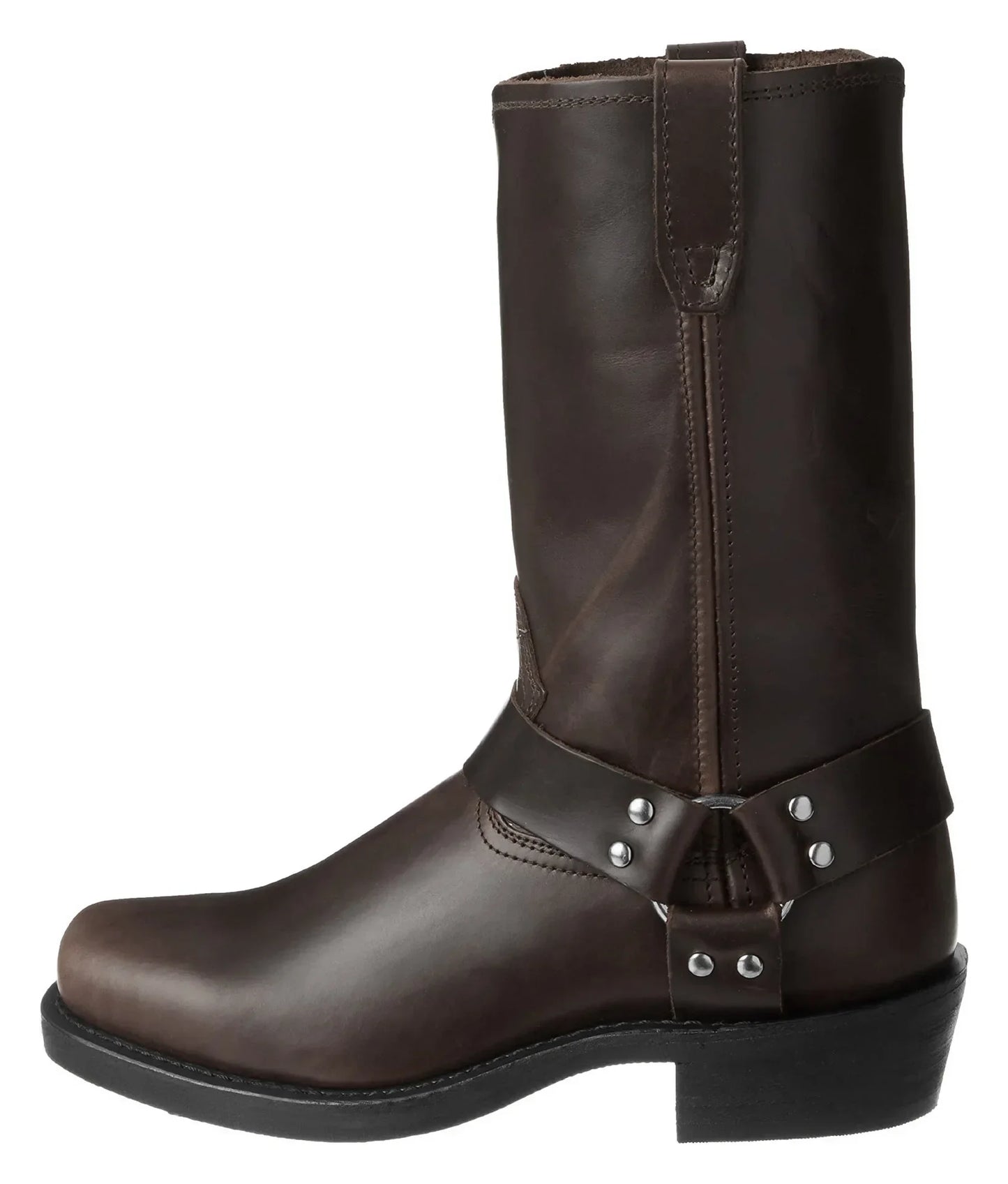 Retro Cowboy Boots Men Mid Calf