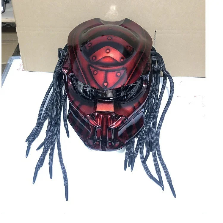 Predator Carbon Fiber Full-face Helmet DOT ECE