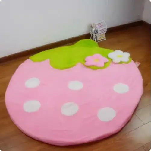 Children's Cute Cartoon Baby Fabric Strawberry Sofa