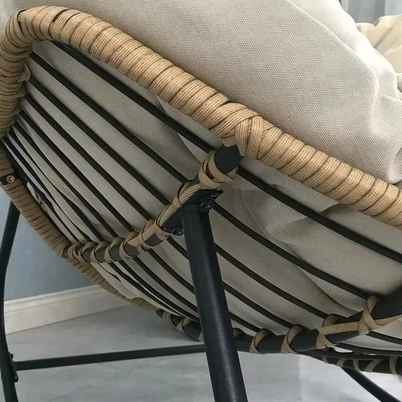 Single Rocking Chair Nordic Style Lazy Sofa