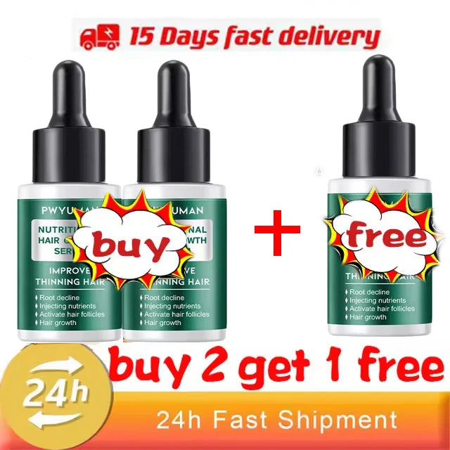7 Days Fast Hair Growth Serum Prevents Hair Loss