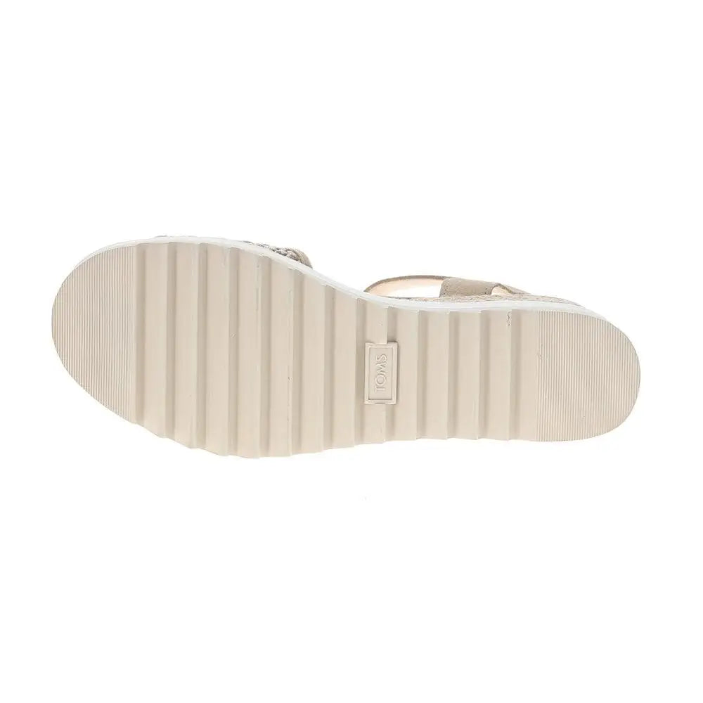 TOMS Platform Wedge Espadrille Sandals