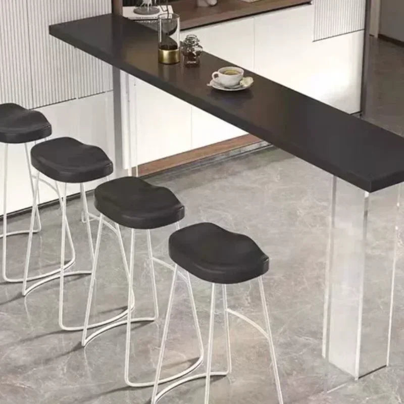 Table Led Counter High Wooden