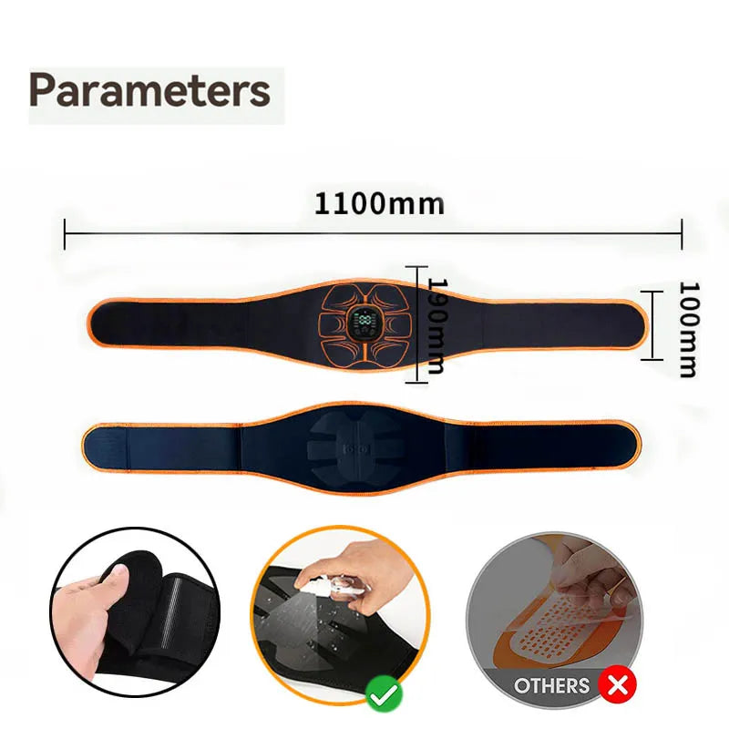 Vibration ABS Muscle Stimulator Abdominal EMS Trainer