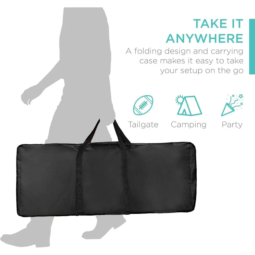 Portable Pop-Up Bar w/Carrying Case