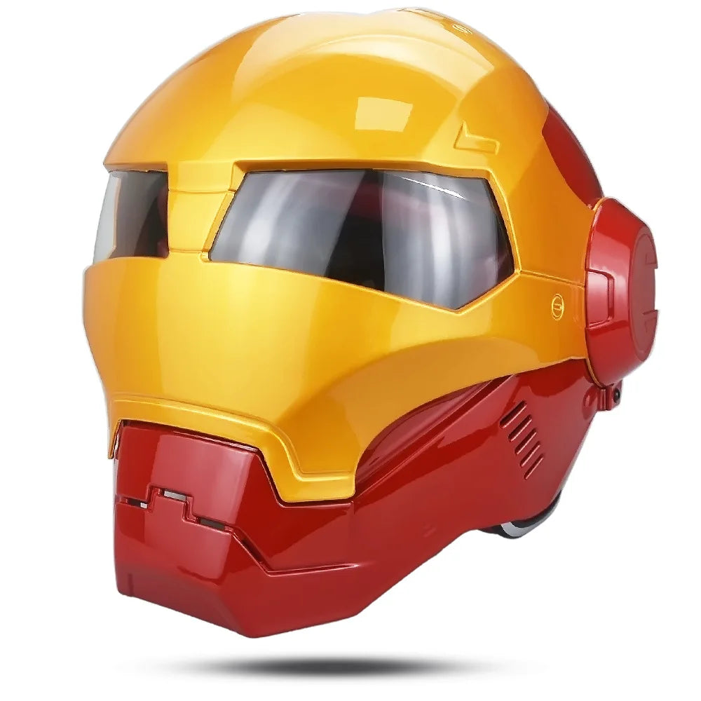 Iron Man Art Flip-up Safety Helmet Accessories