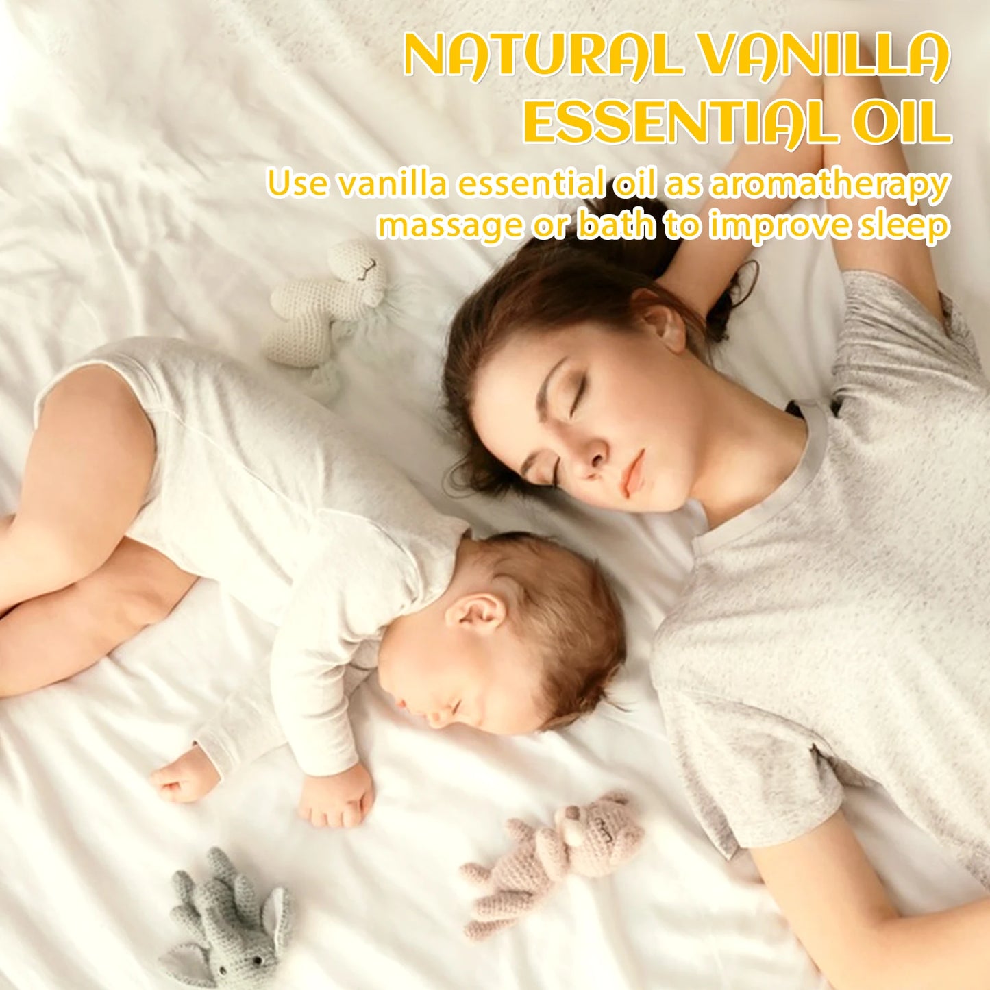 EVOKE OCCU Vanilla Essential Premium Plant Oil for Skin, Massage, Candle Soap Making, Hair, Body