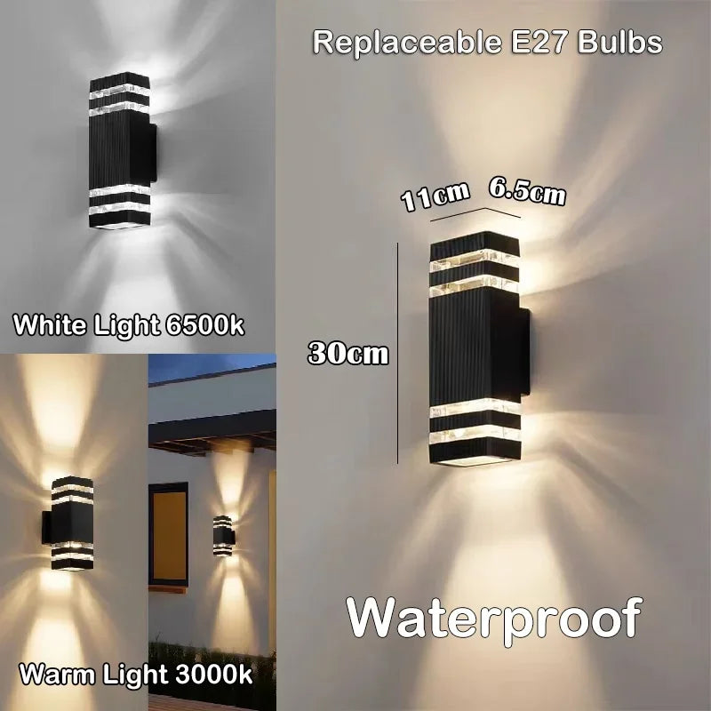 LED Outdoor Wall Sconce Waterproof