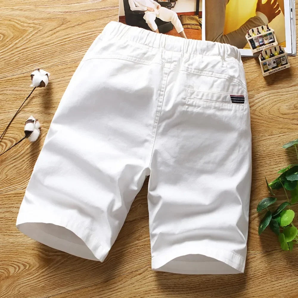 Mens Cotton Bermuda Shorts Soft Touch