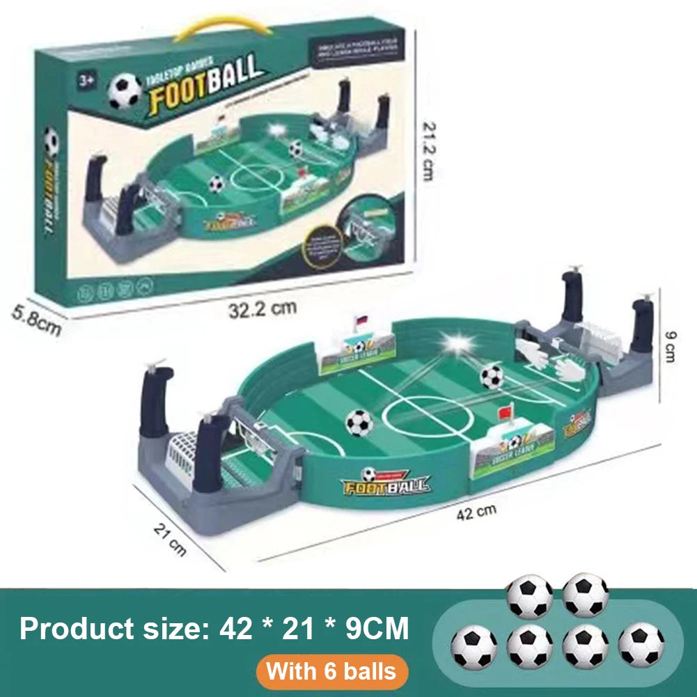 Mini Table Top Football Game Portable Interactive Soccer Game