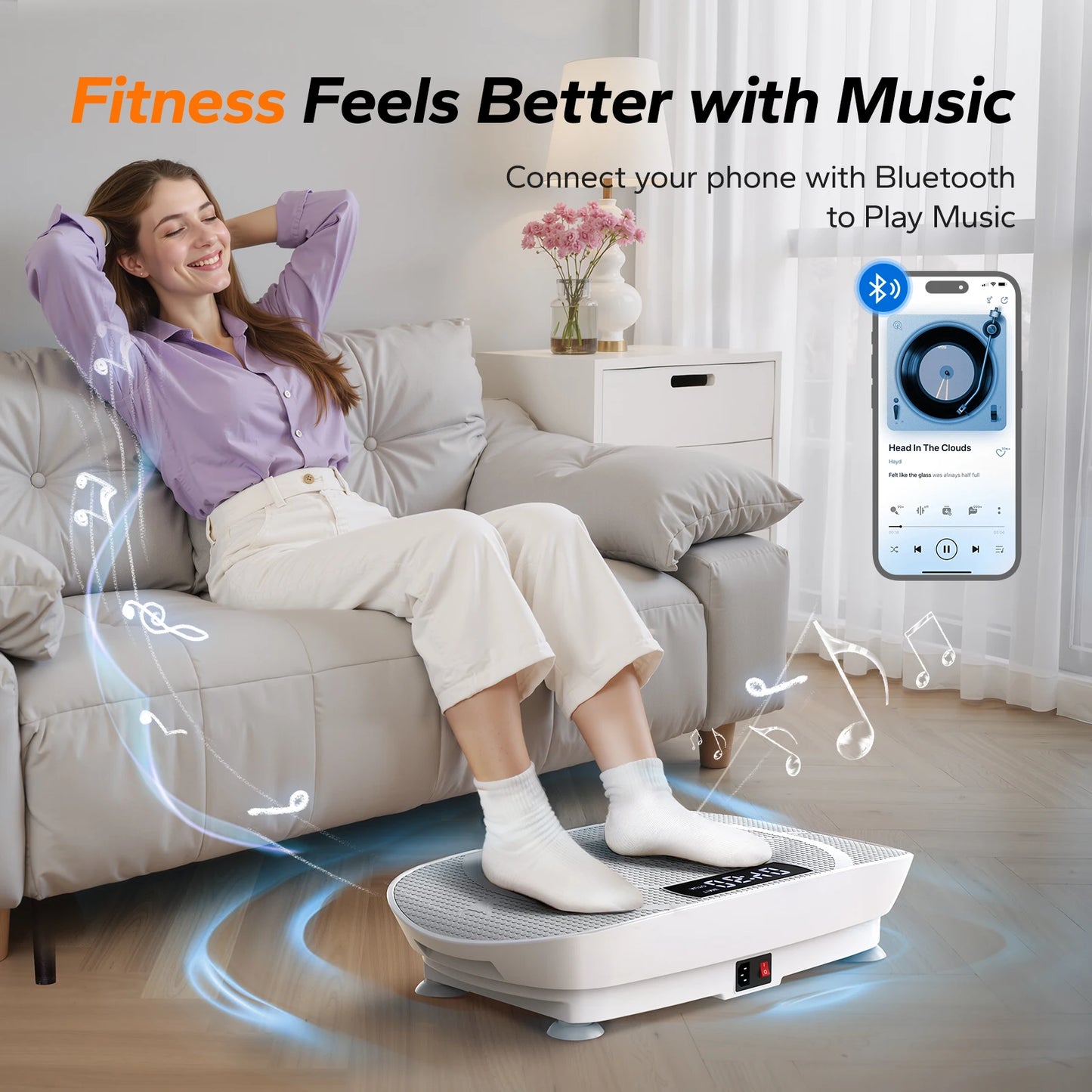 MERACH Vibration Plate Whole Body Workout