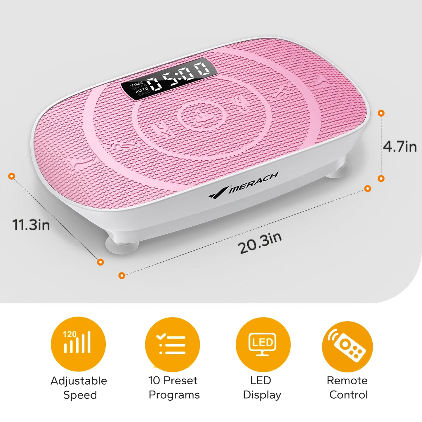 MERACH Vibration Plate Whole Body Workout