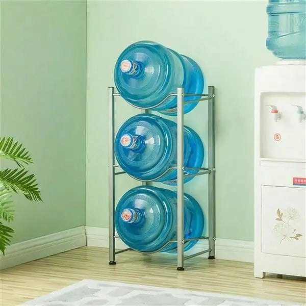 3-Tier Water Bottle Storage Rack Heavy Duty