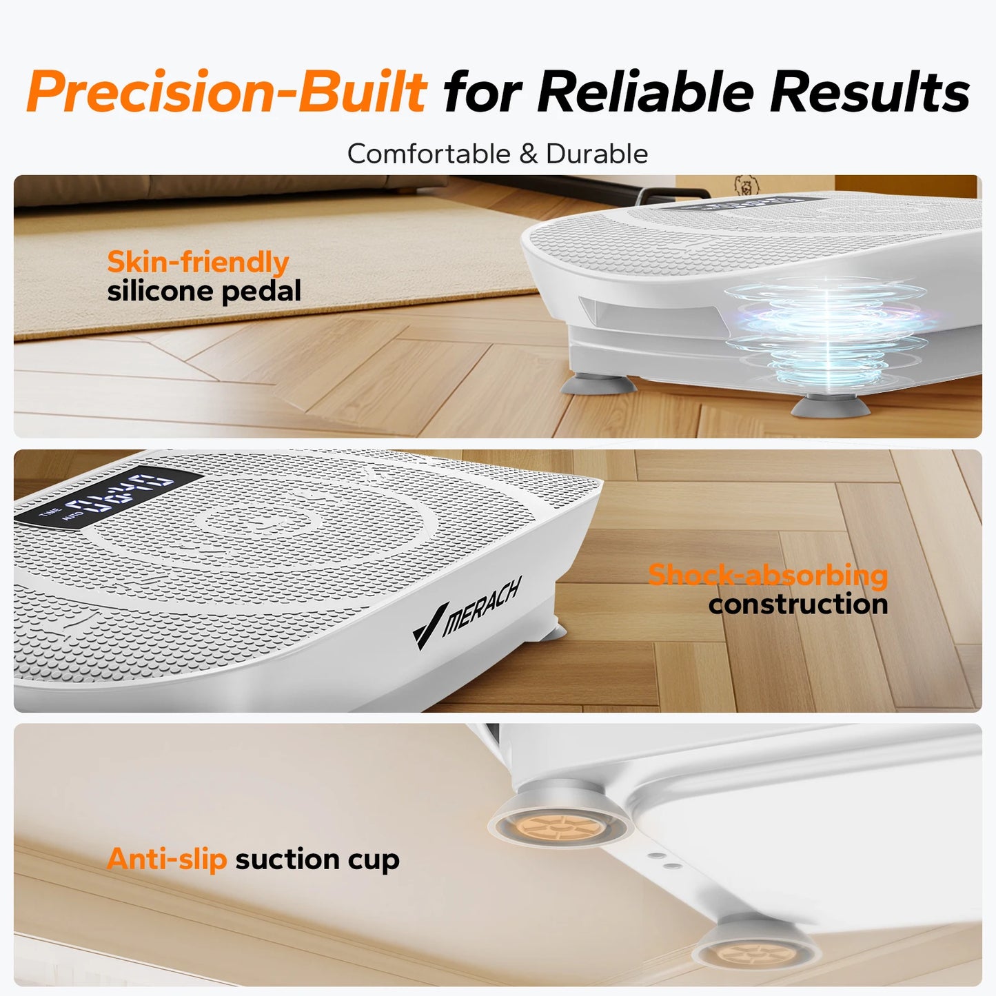 MERACH Vibration Plate Whole Body Workout