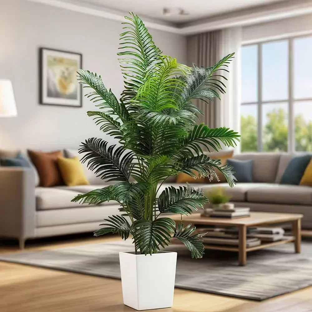 35-Inch Artificial Giant Palm Tree Plant 2 Pieces