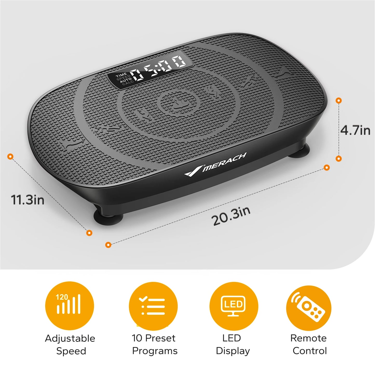 MERACH Vibration Plate Whole Body Workout