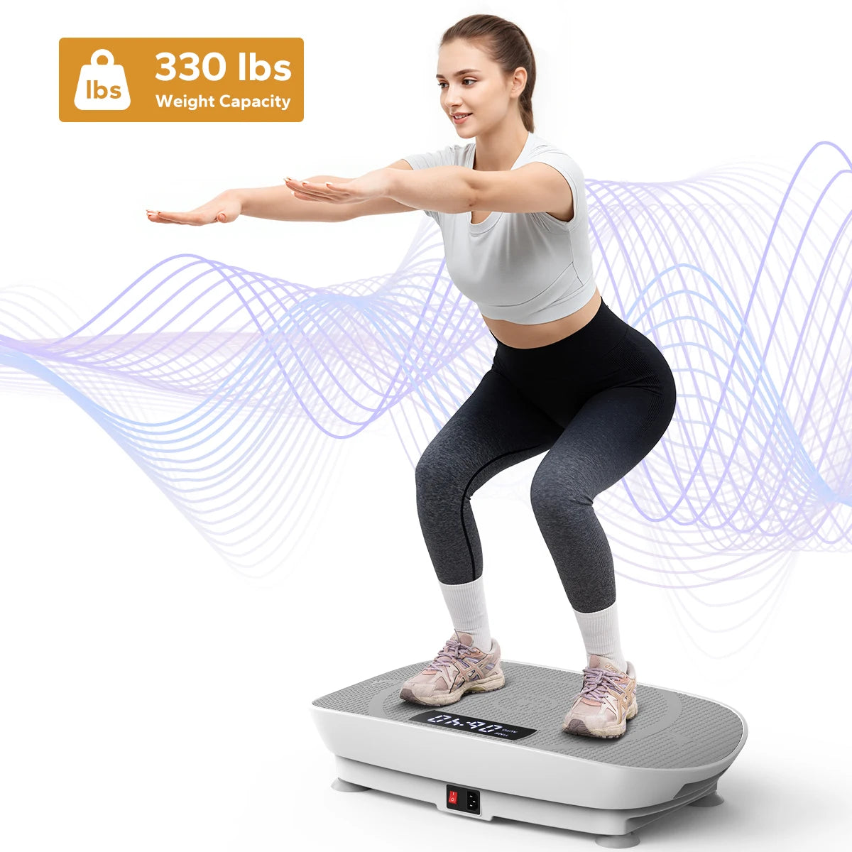 MERACH Vibration Plate Whole Body Workout