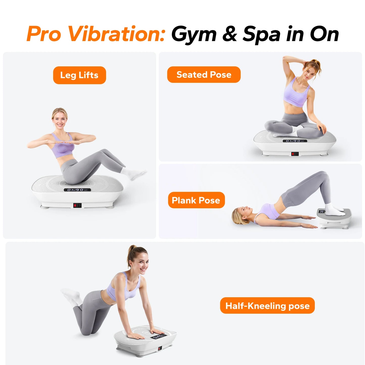 MERACH Vibration Plate Whole Body Workout