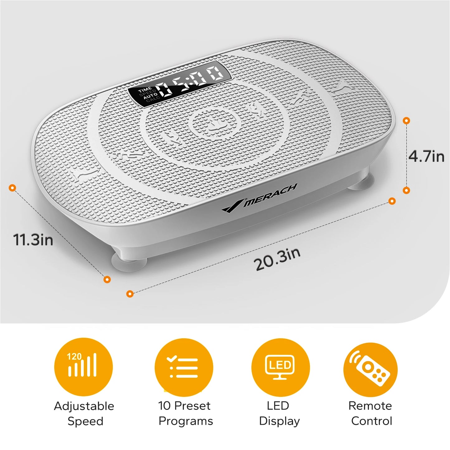 MERACH Vibration Plate Whole Body Workout
