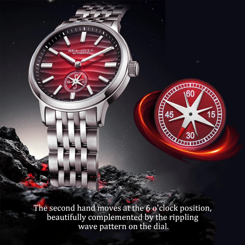 Polaris Sub Dial Luminous Mens Wristwatch