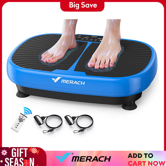 MERACH EMS Vibration Plate Exercise Machine