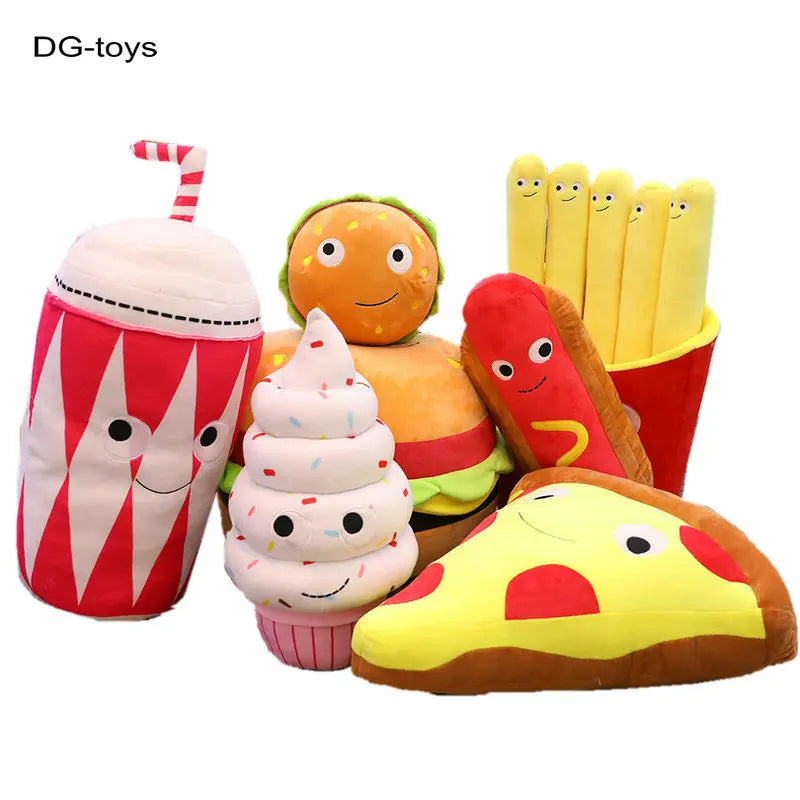 Toy Stuffed Fast Food Pillow Cushion